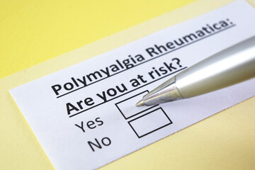 Obraz premium Questionnaire