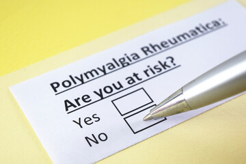 Obraz premium Questionnaire