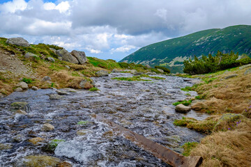 Small Mountain River in Bulgaria
