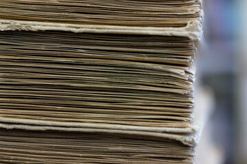 Texture of vintage books