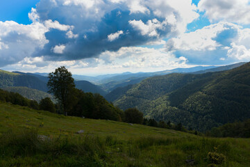 Fototapeta premium Landschaft in den Hochvogesen in Frankreich