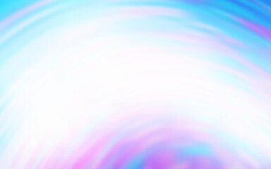 Obraz premium Light Pink, Blue vector pattern with wry lines. Geometric illustration in abstract style with gradient. Colorful wave pattern for your design.