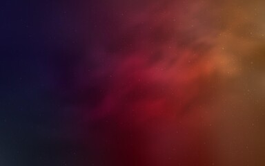 Fototapeta premium Light Pink, Yellow vector pattern with night sky stars. Glitter abstract illustration with colorful cosmic stars. Pattern for astronomy websites.