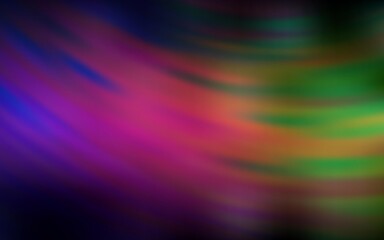 Fototapeta premium Dark Pink, Yellow vector layout with curved lines. Modern gradient abstract illustration with bandy lines. Pattern for your business design.