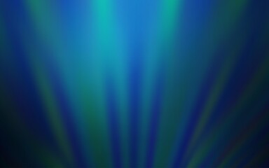 Fototapeta premium Dark BLUE vector background with straight lines. Colorful shining illustration with lines on abstract template. Pattern for ad, booklets, leaflets.