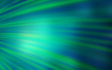 Fototapeta premium Light Green vector template with lines. Colorful geometric sample with gradient lines. New composition for your brand book.