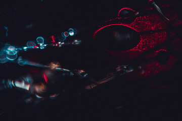 Macro abstract background