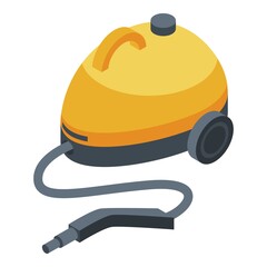Home steam cleaner icon. Isometric of home steam cleaner vector icon for web design isolated on white background