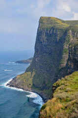 隠岐の島にある絶景の断崖絶壁　A beautiful view of the cliffs on the coast