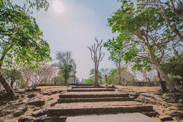 Beautiful ancient thai temple