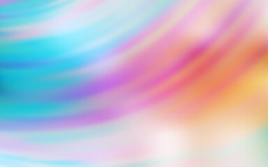 Light Blue, Yellow vector layout with bent lines. Colorful abstract illustration with gradient lines. Abstract design for your web site.