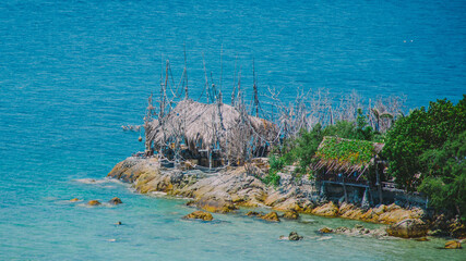 The beautiful Phangan island in Thailand