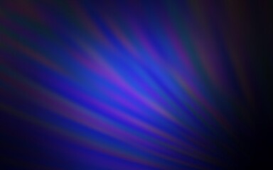 Dark BLUE vector texture with colored lines. Lines on blurred abstract background with gradient. Smart design for your business advert.