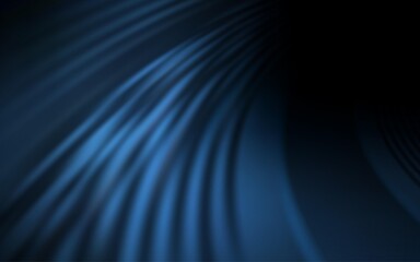 Dark BLUE vector pattern with wry lines. A sample with colorful lines, shapes. A completely new design for your business.