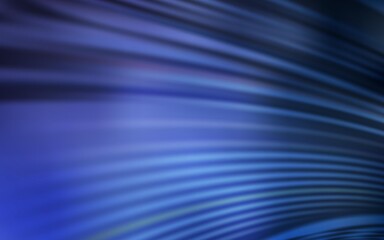 Light BLUE vector template with curved lines. Geometric illustration in abstract style with gradient.  Abstract design for your web site.