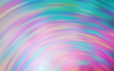 Obraz premium Light Green, Red vector texture with wry lines. Colorful geometric sample with gradient lines. Elegant pattern for a brand book.