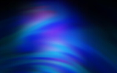 Dark BLUE vector blurred shine abstract texture. Colorful abstract illustration with gradient. Background for designs.