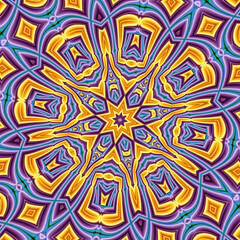 Abstract octagonal pattern 