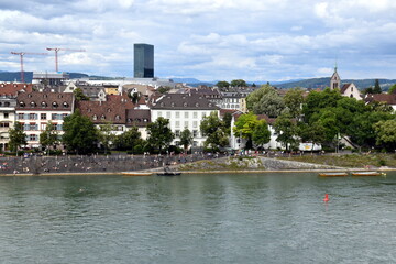 Kleinbasel im Sommer