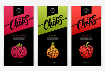 Vector set templates packaging chips