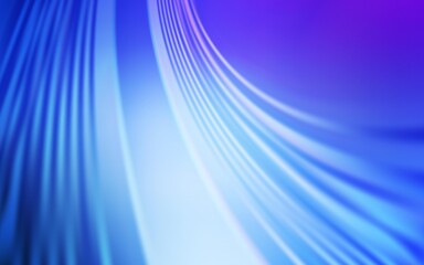 Fototapeta premium Light Pink, Blue vector template with bent lines. Colorful illustration in simple style with gradient. Abstract style for your business design.