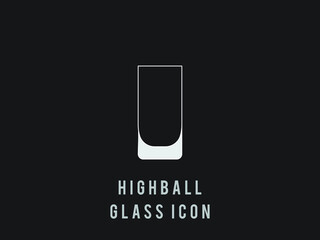 highball Wine glass outline icon. Vector illustration. single high quality outline symbol for web design or mobile app. Wineglasses thin line signs for design logo, visit card, etc.
