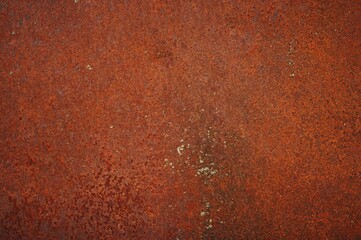 Brown rusty metal sheet texture