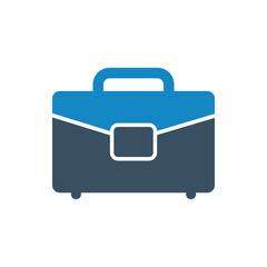 Briefcase business icon