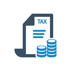 Tax finance icon