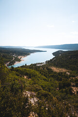Fototapeta na wymiar St Croix Lake, Les Gorges du Verdon, Provence, France