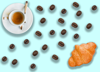 caffè e cornetto brioches bar pasticceria colazione merenda 