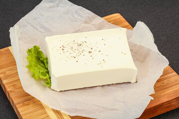 Greek cheese feta, still-life