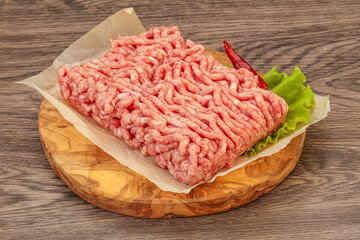 Minced meat - pork and beef