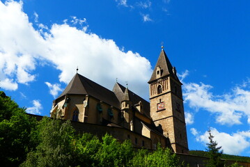 Fototapeta na wymiar Stadtpfarrkirche in Eisenerz