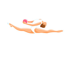 gymnastic with the ball, artistic gymnastics, olympic sports