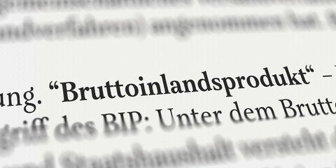 Bruttoinlandsprodukt im Lexikon