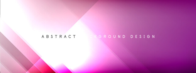 Motion concept neon shiny lines on liquid color gradients abstract backgrounds. Dynamic shadows and lights templates for text