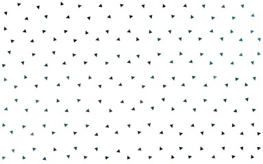 DARK BLUE vector  triangle mosaic template. Shining colorful illustration with triangles. Best triangular design for your business.