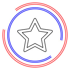 star vector icon
