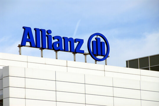 Munich, Bavaria / Germany - April 11, 2008: Headquarters of Allianz in Munich, Germany - Allianz SE is a European financial services company