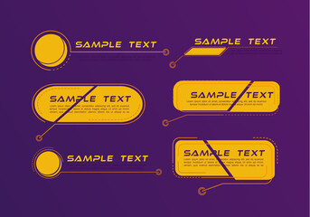 Digital callouts titles