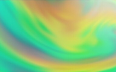 Light Green vector blurred bright template. Colorful illustration in abstract style with gradient. Background for designs.