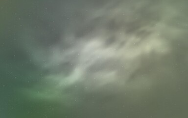 Light Green vector template with space stars. Blurred decorative design in simple style with galaxy stars. Pattern for astronomy websites.