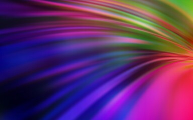 Obraz premium Dark Multicolor vector abstract bright pattern. Creative illustration in halftone style with gradient. New style for your business design.