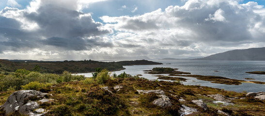 Plockton Coastline near the Isle of Skye, Scotland.