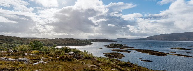 Plockton Coastline near the Isle of Skye, Scotland.