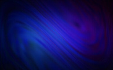 Dark BLUE vector blurred bright template. A completely new colored illustration in blur style. New way of your design.