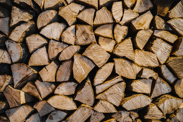 Natural textured brown wood background