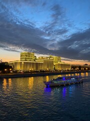 Fototapeta premium river thames at night