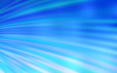 Light BLUE vector template with wry lines. Geometric illustration in abstract style with gradient.  Abstract style for your business design.